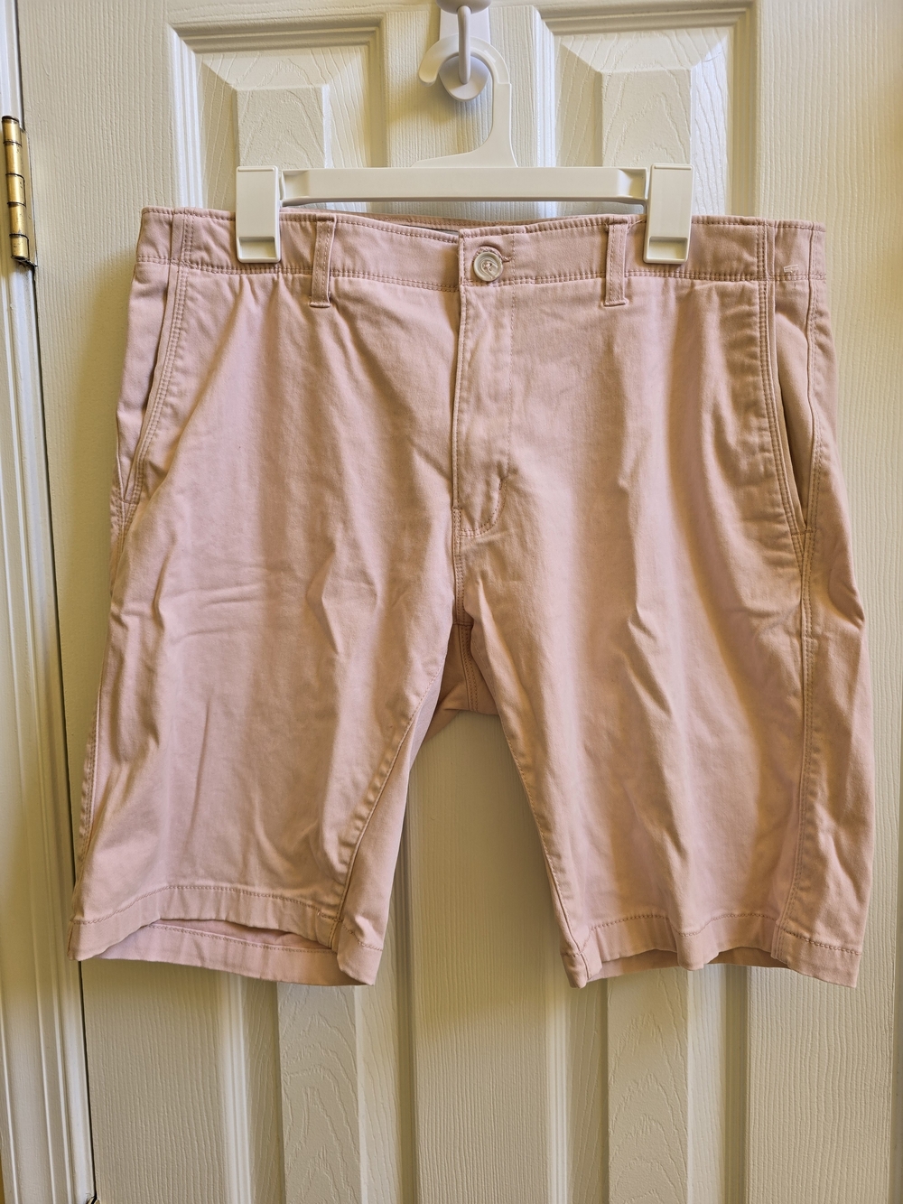 NWOT Paper Denim & Cloth Men's Pink Casual Chino Shorts - 36"